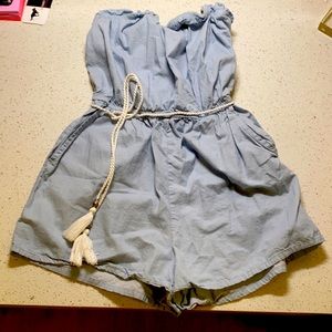 Blue Forever 21 romper